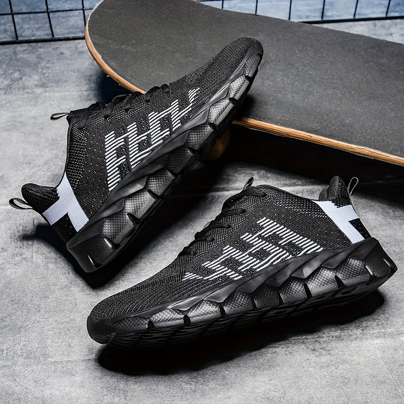 Women's Lace-Up Mesh Sneakers for Workout Gym Running