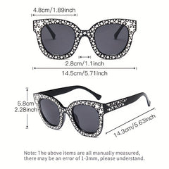 Y2K Cat Eye Sunglasses Anti Glare UV400