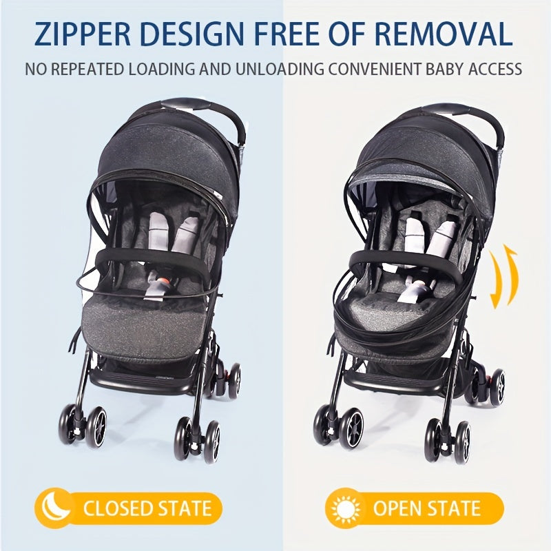 Universal Anti Mosquito Cover for Strollers - Protect Your Baby from Mosquitoes