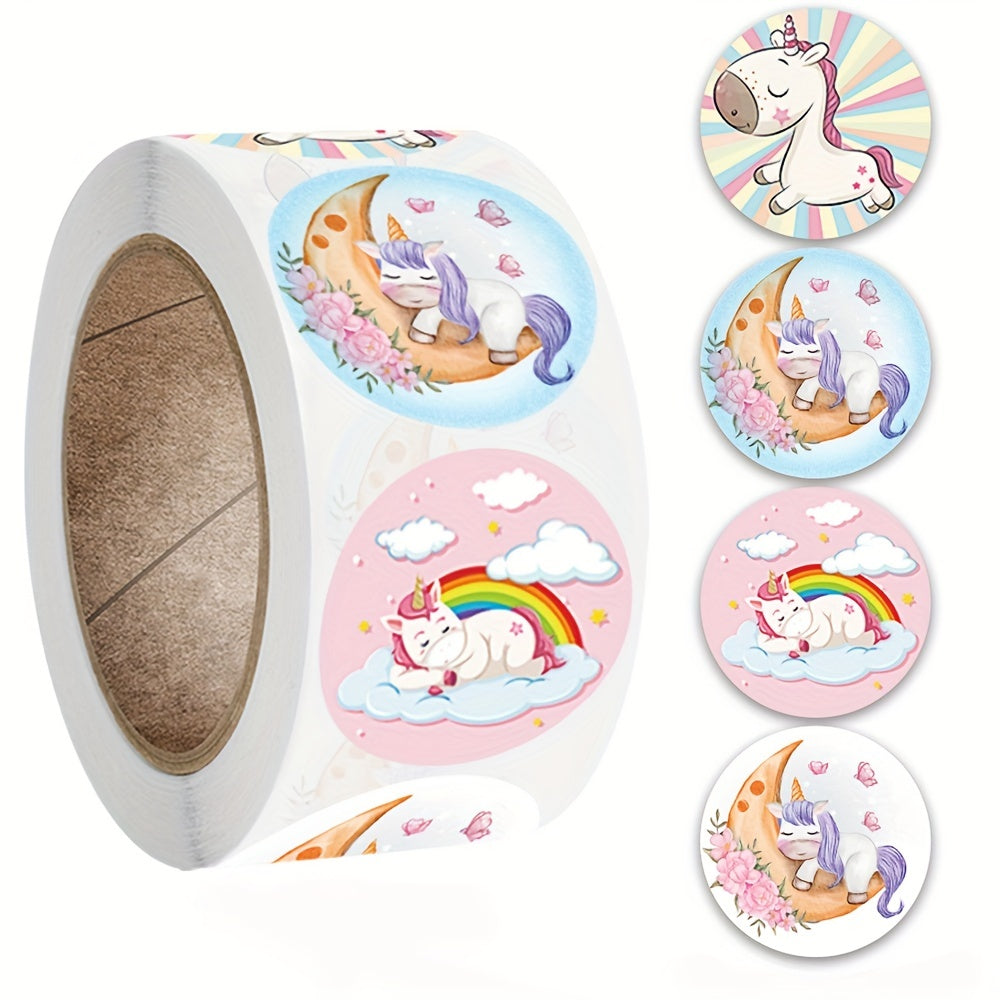 500pcs Cartoon Animals Labels Stickers for Gift Package Card Birthday Party