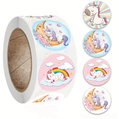 500pcs Cartoon Animals Labels Stickers for Gift Package Card Birthday Party