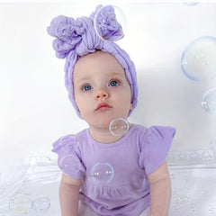 Baby Girls Bow Cap for Autumn and Spring Photography Props