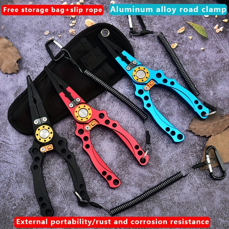 Aluminum Alloy Fishing Pliers Multifunctional Scissors