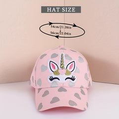 Kids Unicorn Baseball Cap