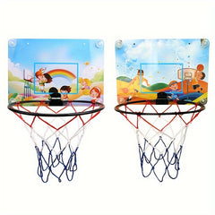 Indoor Wall Mounted Punch Basketball Rack Foldable Basketball Frame