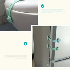 3pcs Baby Safety Locks Drawer Locks Multifunctional Baby Protection Locks