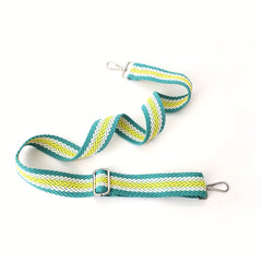Vintage Geometric Pattern Bag Strap Wide Adjustable Shoulder Bag Strap