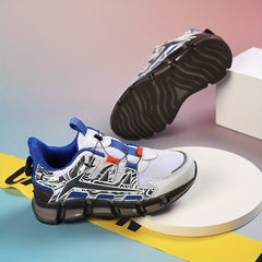 Boys Breathable Sneakers Soft Sole Running Shoes for Summer