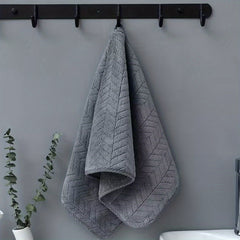 Soft Hand Towel for Home Bathroom Absorbent Plain Towel