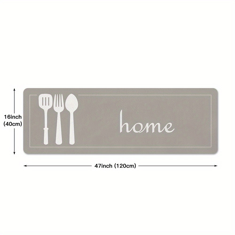 Soft Kitchen Floor Mat Non slip Waterproof Kitchen Mat Machine Washable