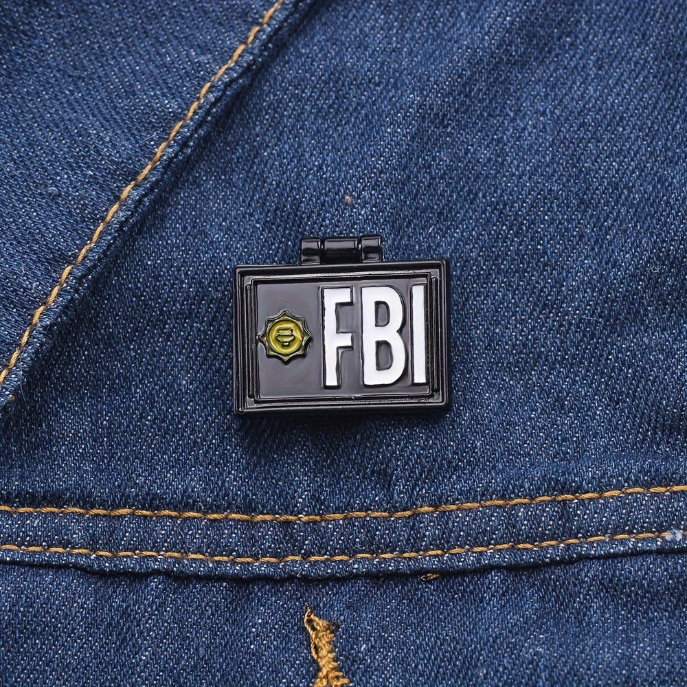 Work Permit Brooch for Girls - Foldable Comedy Pin
