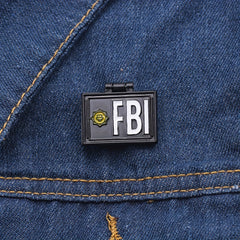 Work Permit Brooch for Girls - Foldable Comedy Pin
