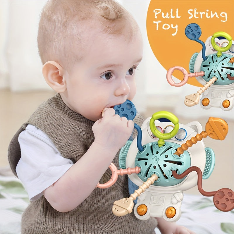 Sensory Sorting Pull String Toy for 6-18 Month Olds