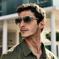 Men's Aviator Sunglasses Classic UV400 with Case