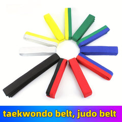 Children's Taekwondo Judo Karate Exam Belt Martial Arts Fitness