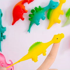 Dinosaur Catapult Finger Dart Toy, Decompression Soft Glue