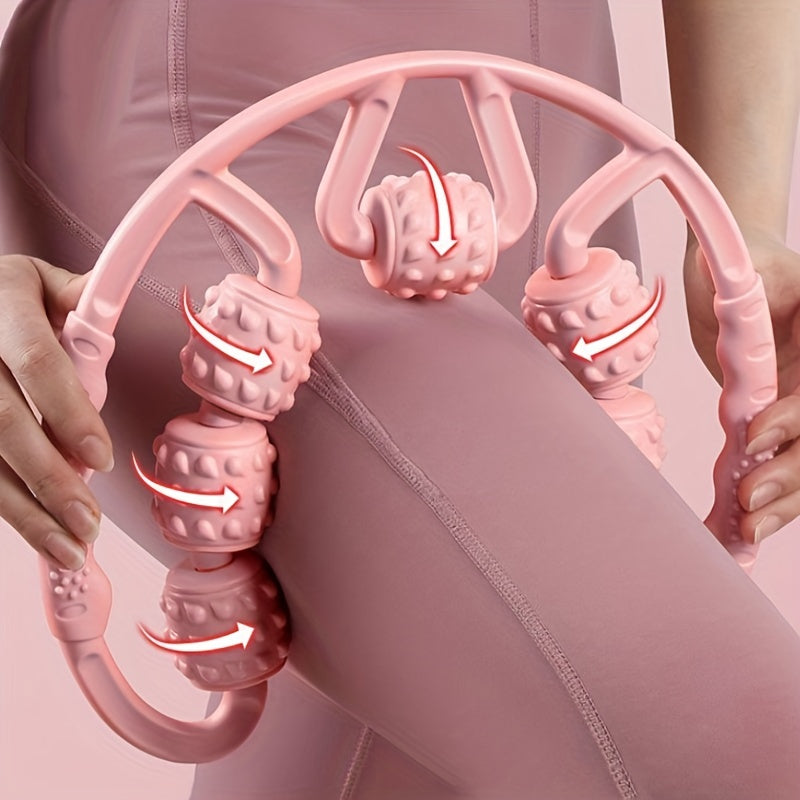7 Wheel Leg Massage Roller, Improve Flexibility, Yoga Assistance Equipment