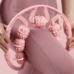 7 Wheel Leg Massage Roller, Improve Flexibility, Yoga Assistance Equipment
