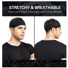 5pcs Quick Drying Yoga Sweat Headband for Fitness Running