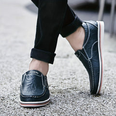 Men's Lightweight Loafer Shoes Non-slip Casual Slip On Shoes