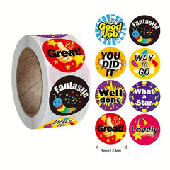 500 English Cartoon Fun Stickers for Kids