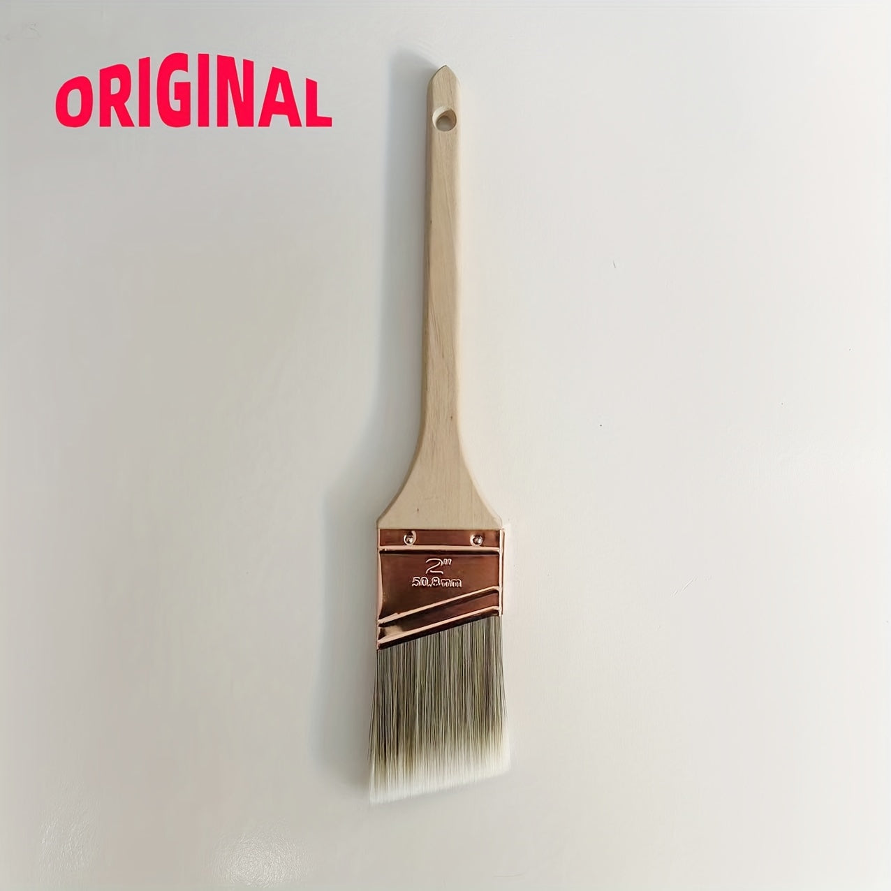 Professional Angled Cut In Paint Brush - Precision Detail Brush for Trim