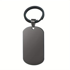 Personalized Photo Key Ring for Men Stainless Steel Key Chain Gift