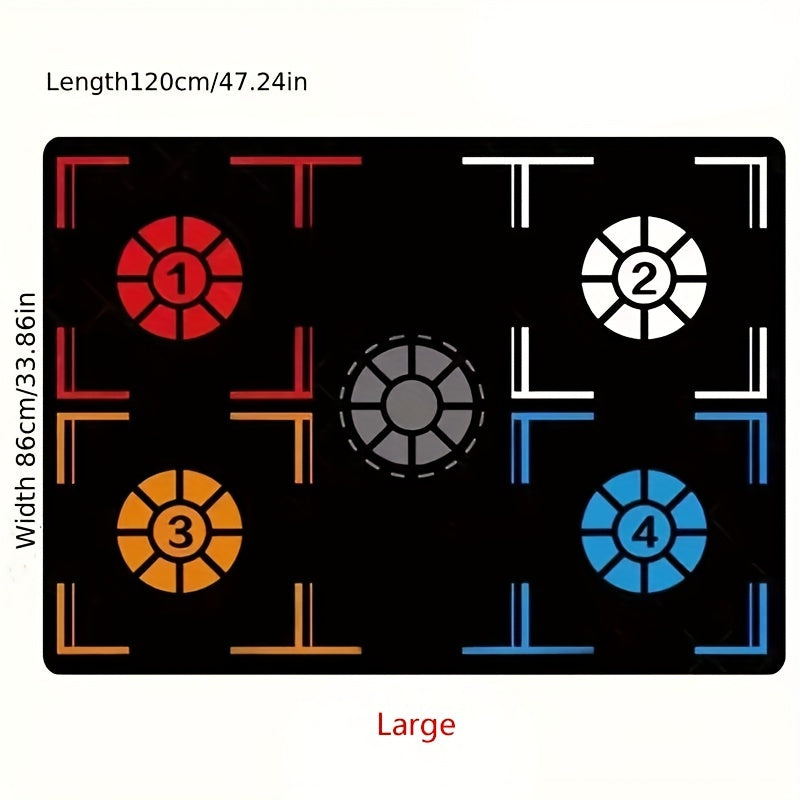 Basketball Step Training Mat Soundproof Non slip Indoor Outdoor Universal Use