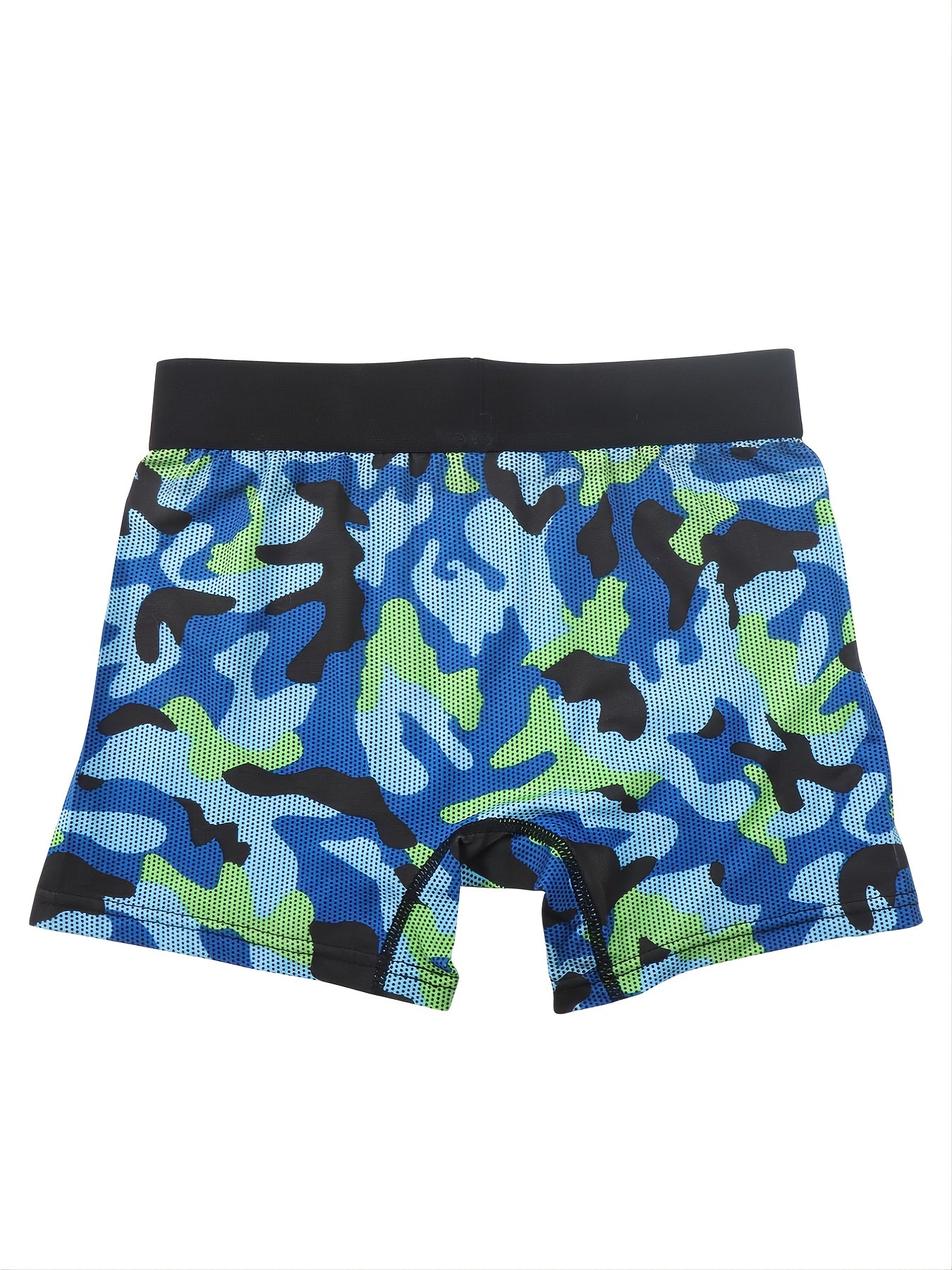 5pcs Boys Camo Boxer Briefs Soft Cotton Underwear Breathable Sport