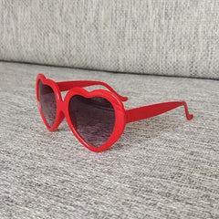 Cartoon Heart Frame Y2K Sunglasses Sun Protection for Kids