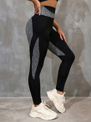 High Stretch Seamless Mesh Yoga Pants for Women