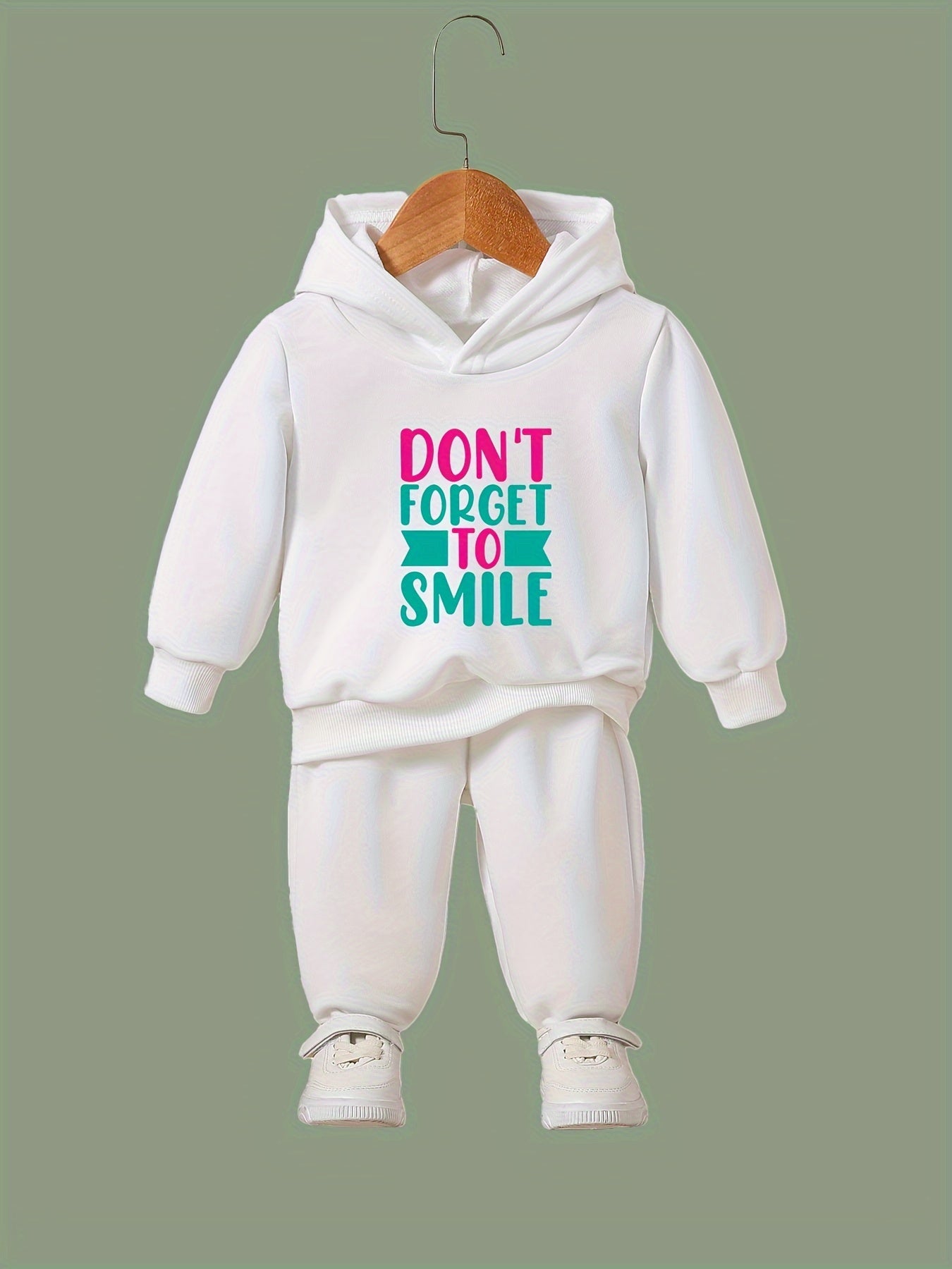 2pcs Girls Activewear Sets Sports Running Outfits Breathable Comfy