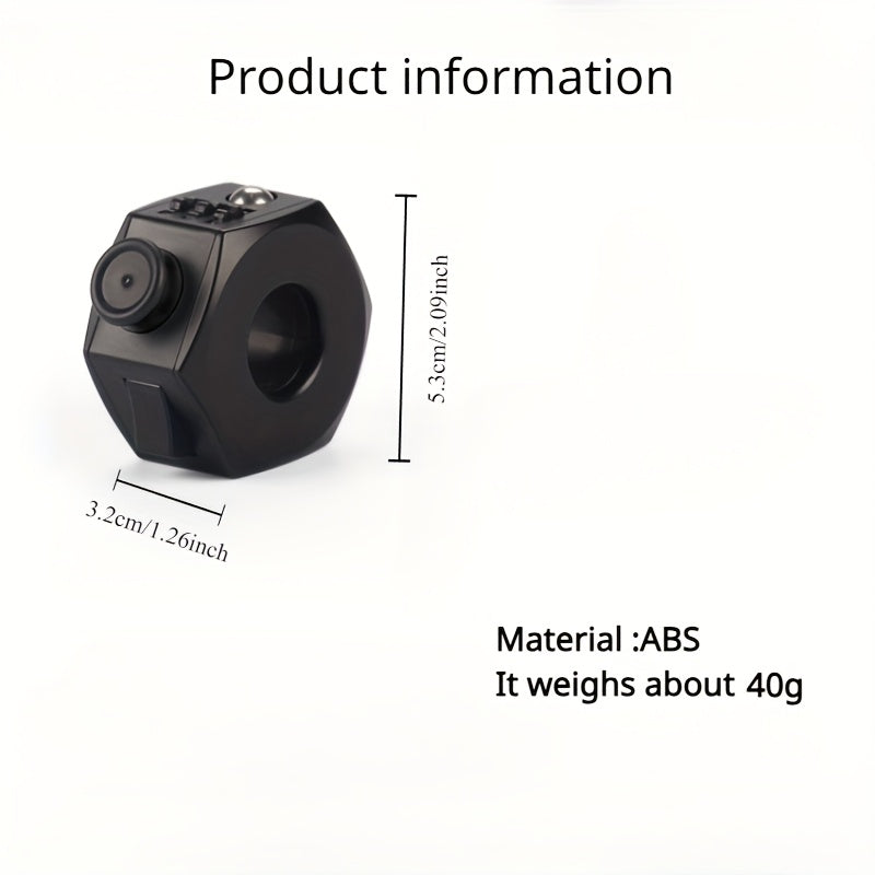 FunStress HexaGrip Fidget Spinner Emotional Release Ring Unique Gift Idea