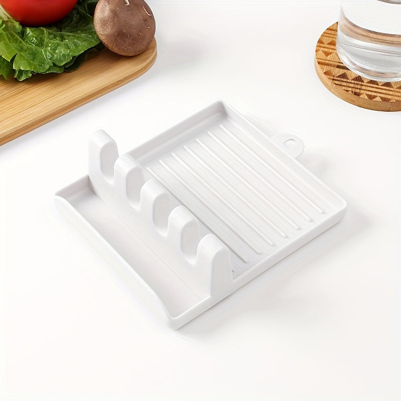 Spatula Rack Hanging Storage Non-slip Foot Pad Raised Long Strips