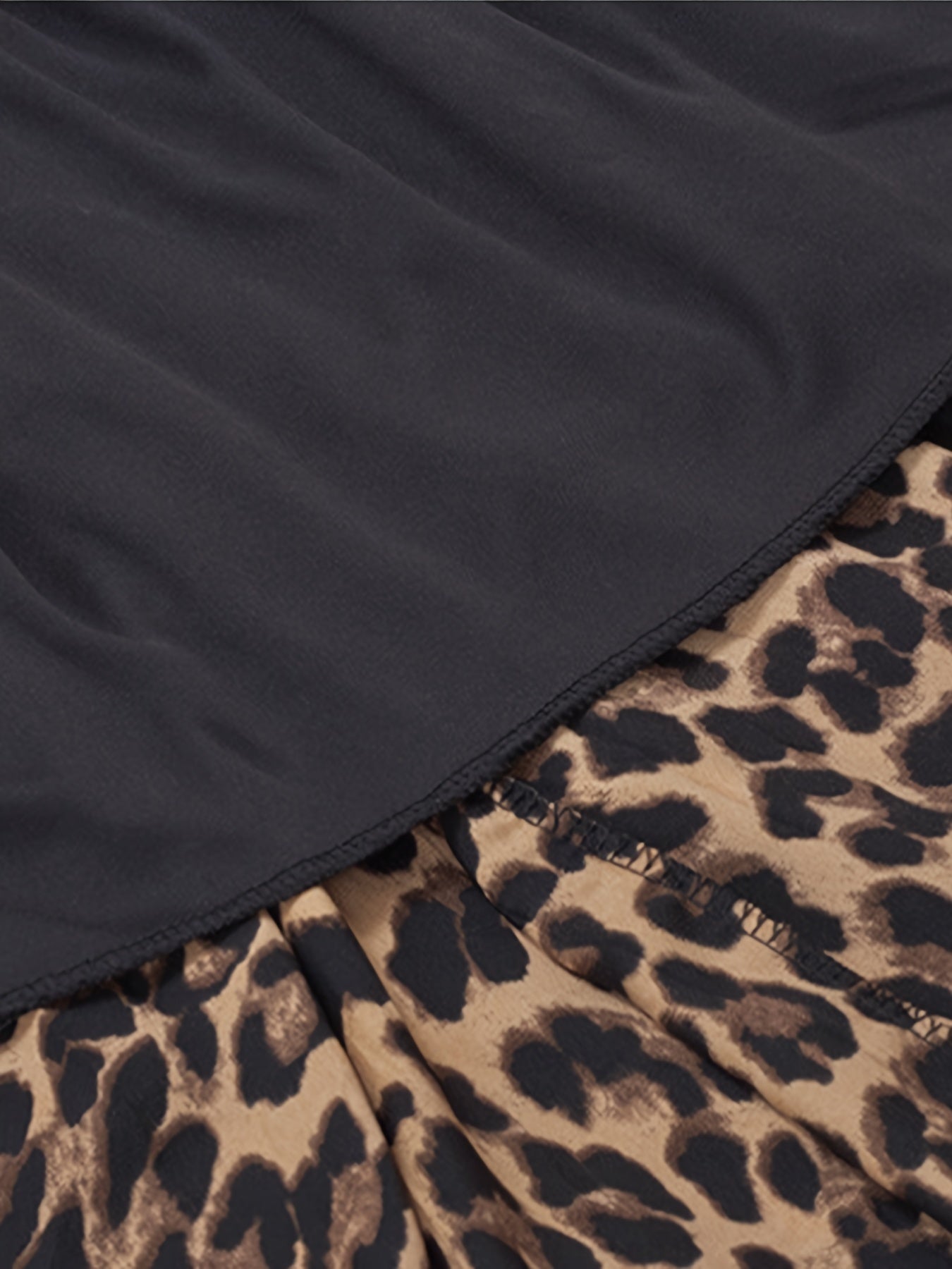 Leopard Print High Rise Maxi Skirt