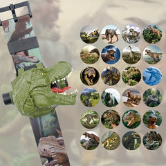 Dinosaur 3D Projector Watch Toy - 24 Patterns Creative Digital Wrist Watch