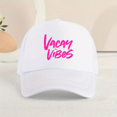 Kids VACAY Embroidery Mesh Baseball Cap Outdoor Sport