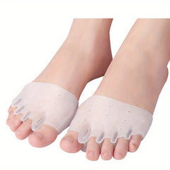 2PC Silicone Forefoot Pad for Toes Massage