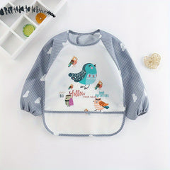 Baby Smock Long sleeved Waterproof Bib