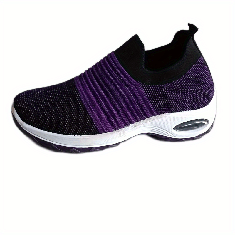 Women's Breathable Mesh Slip On Walking Shoes