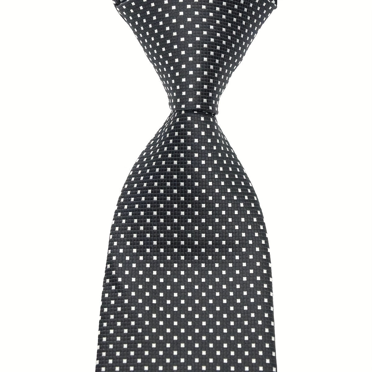 Men's Classic Plaid Style Dot Tie Box Packaging