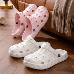 Women's Solid Clogs Casual Hollow Out Lightweight Garden Shoes