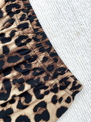Leopard Print Harem Pants for Women
