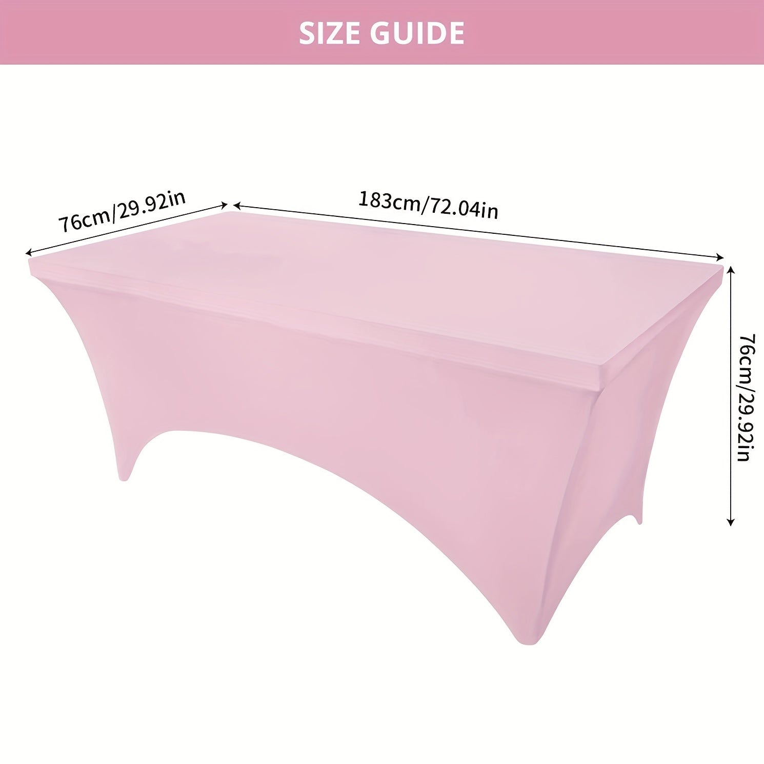 Polyester Tablecloth Elastic Table Cover Spandex Table Covers