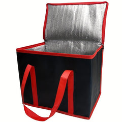 Portable Insulated Lunch Bag with Aluminum Foil Lining