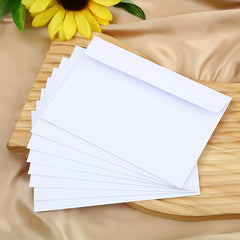 50pcs C6 Self-sealing Envelope for School Office Home
