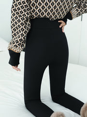 Cozy Plush Lined Thermal Pants for Winter Women's Lingerie