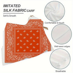 Personalized Square Scarf with Your Photo or Logo - Soft and Versatile Shawl