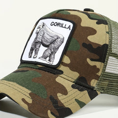 Orangutan Rabbit Animal Pattern Trucker Hat Baseball Cap