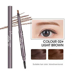 Double Headed Eyebrow Pencil Soft Textured Waterproof Eyebrow Pen